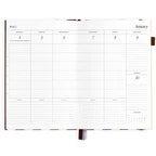 Fox & Fallow - 2027 A5 Academic Planner (Chocolate Stripe) Fox & Fallow