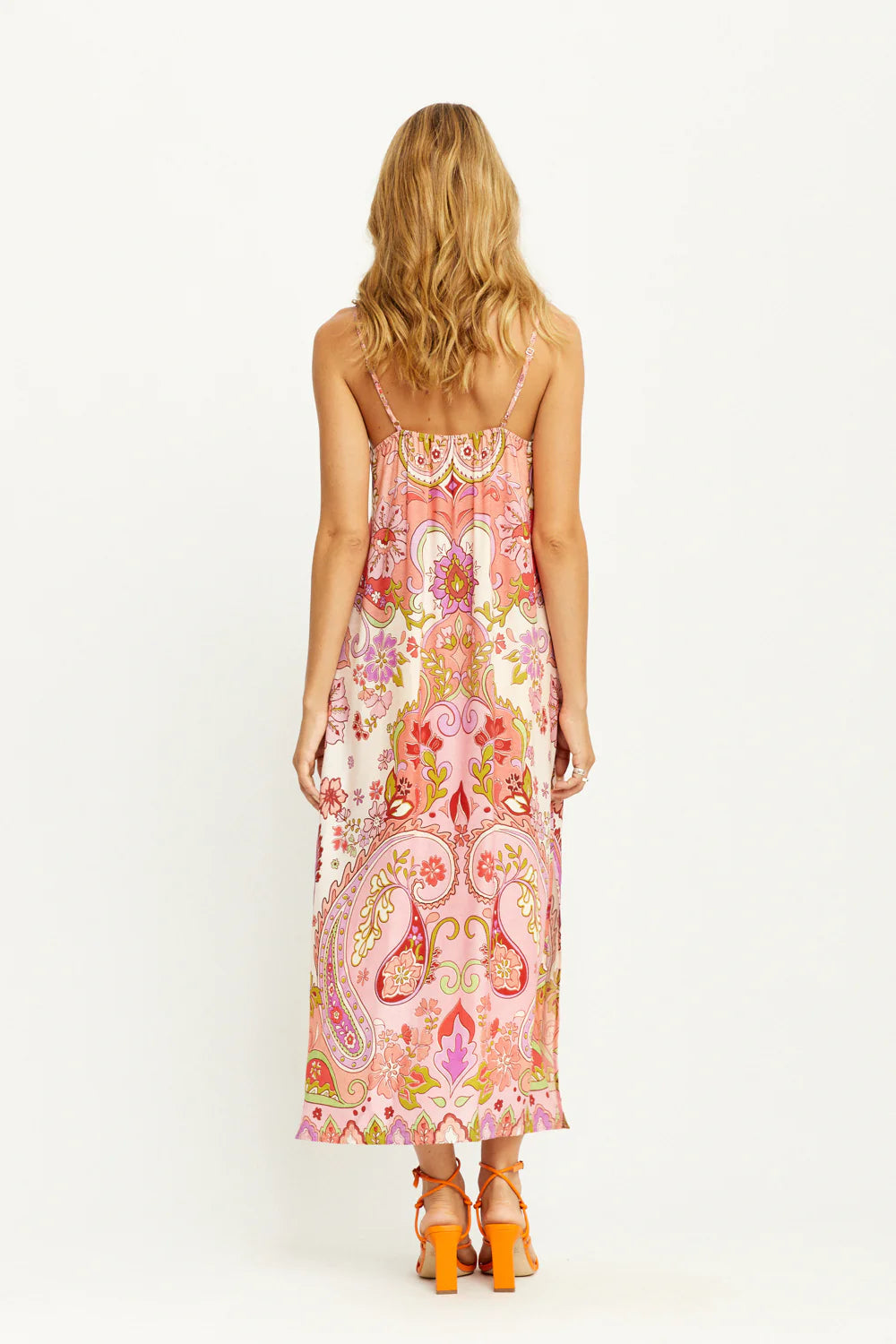 Arnhem Malibu Slip Dress - Coral Arnhem