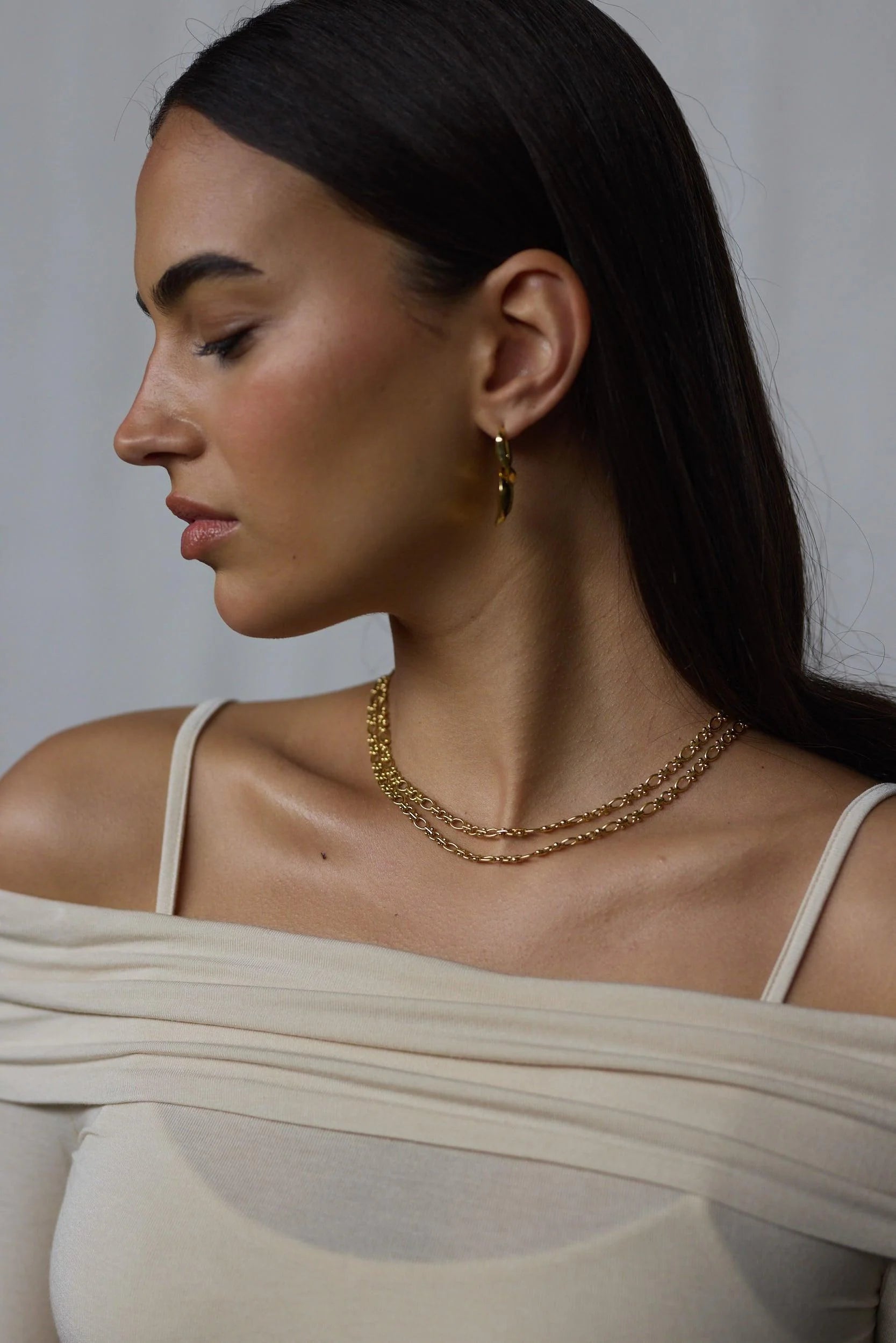 Zafino Pip Necklace - Silver Zafino
