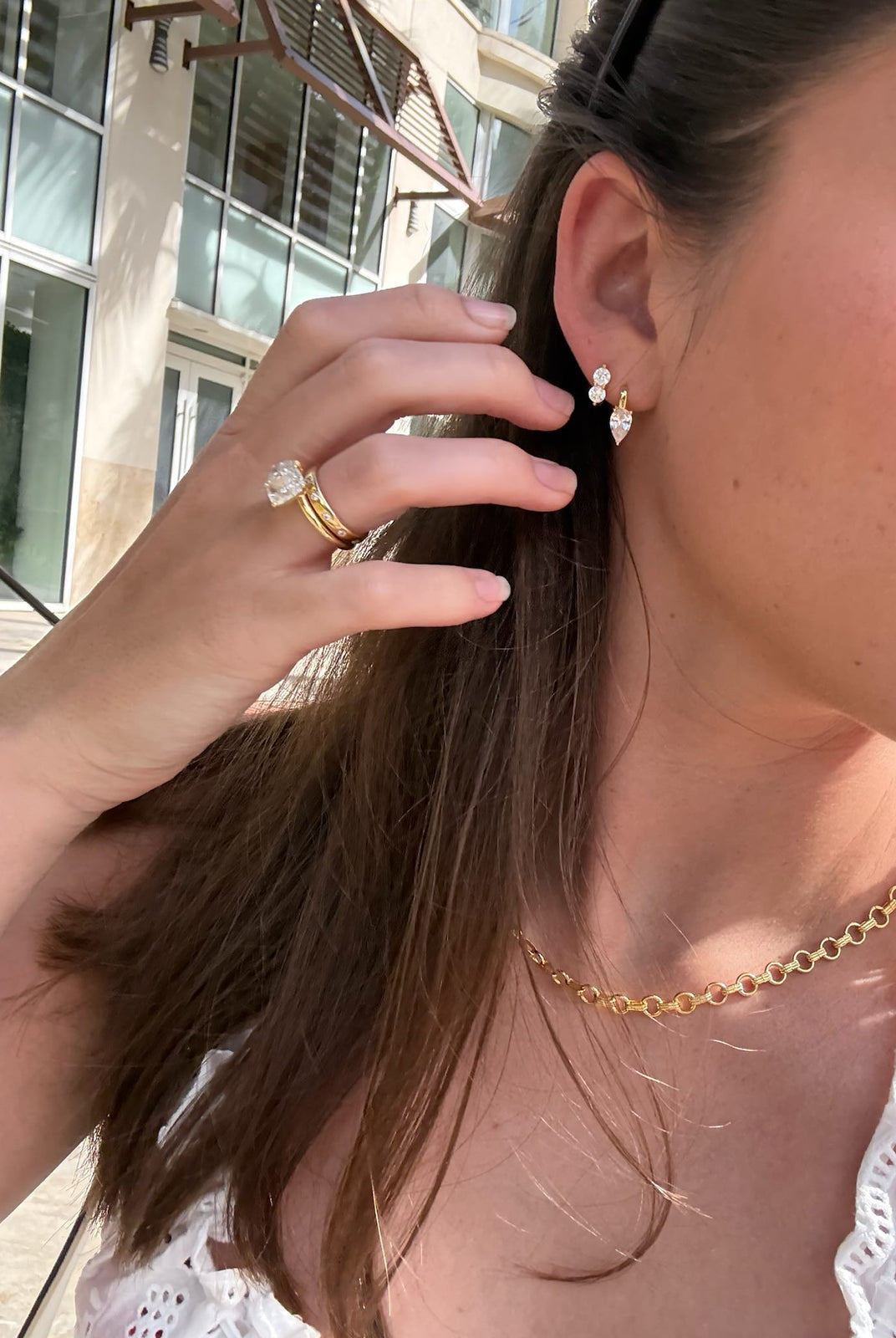 Zafino - Zoe Huggie (Gold) Zafino