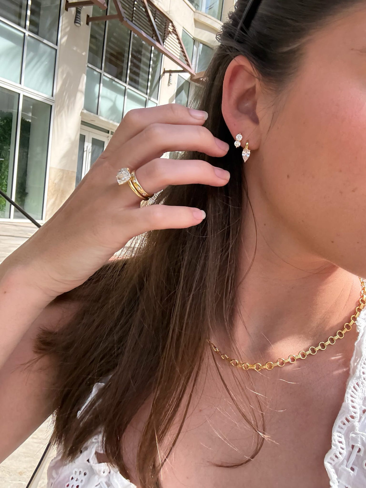 Zafino - Zoe Huggie (Gold) Zafino