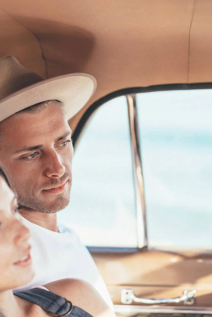 Will & Bear - Calloway Felt Fedora Hat (Fawn) Will + Bear