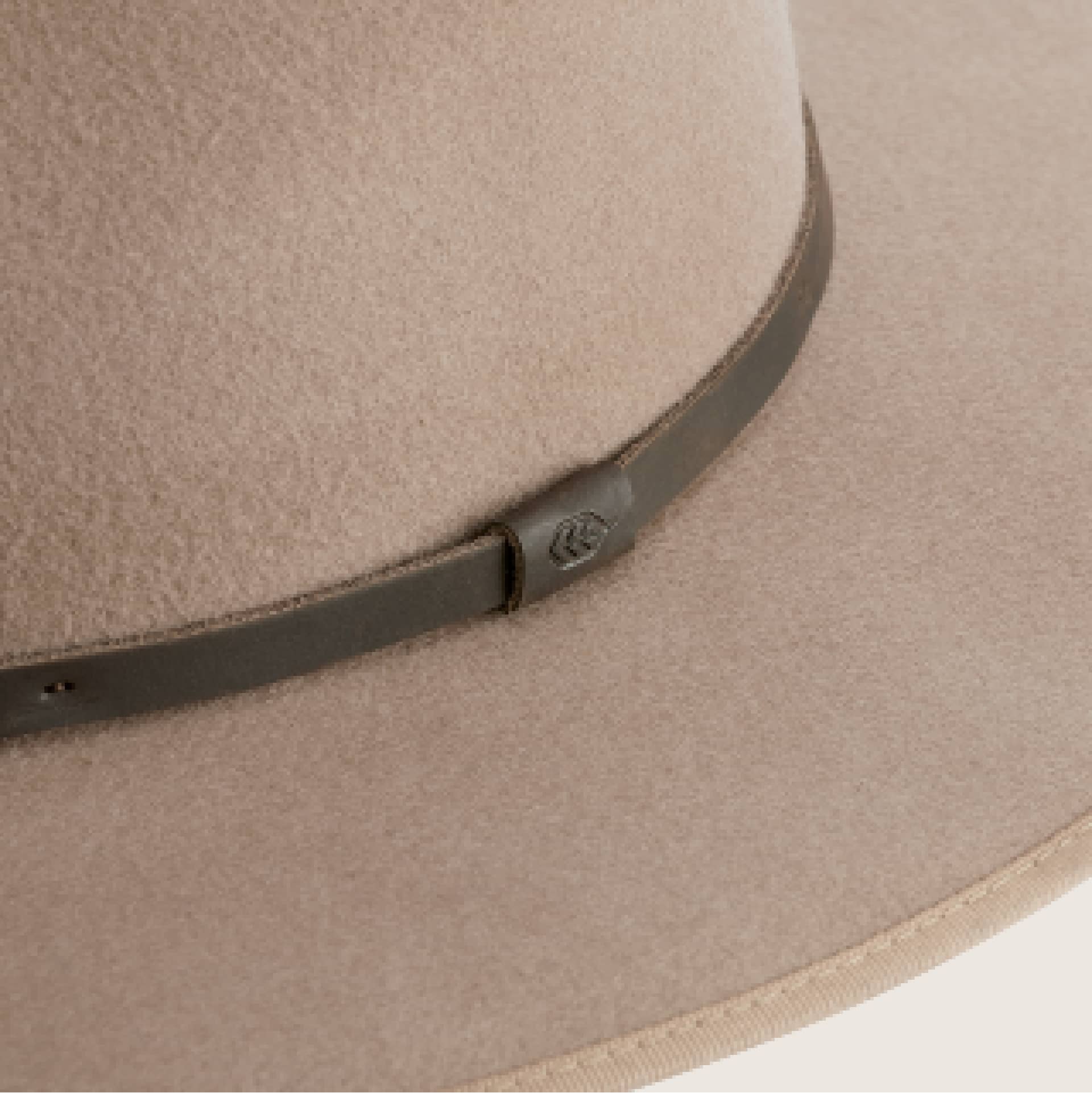 Will & Bear - Calloway Felt Fedora Hat (Fawn) Will + Bear