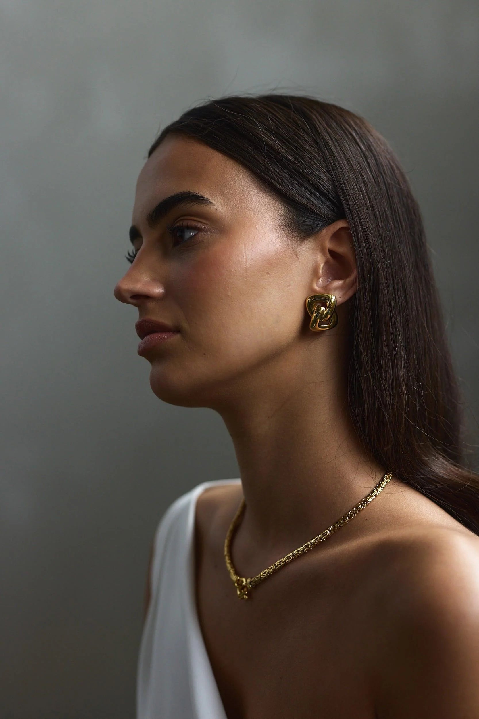 Zafino Diana Earring - Gold Zafino
