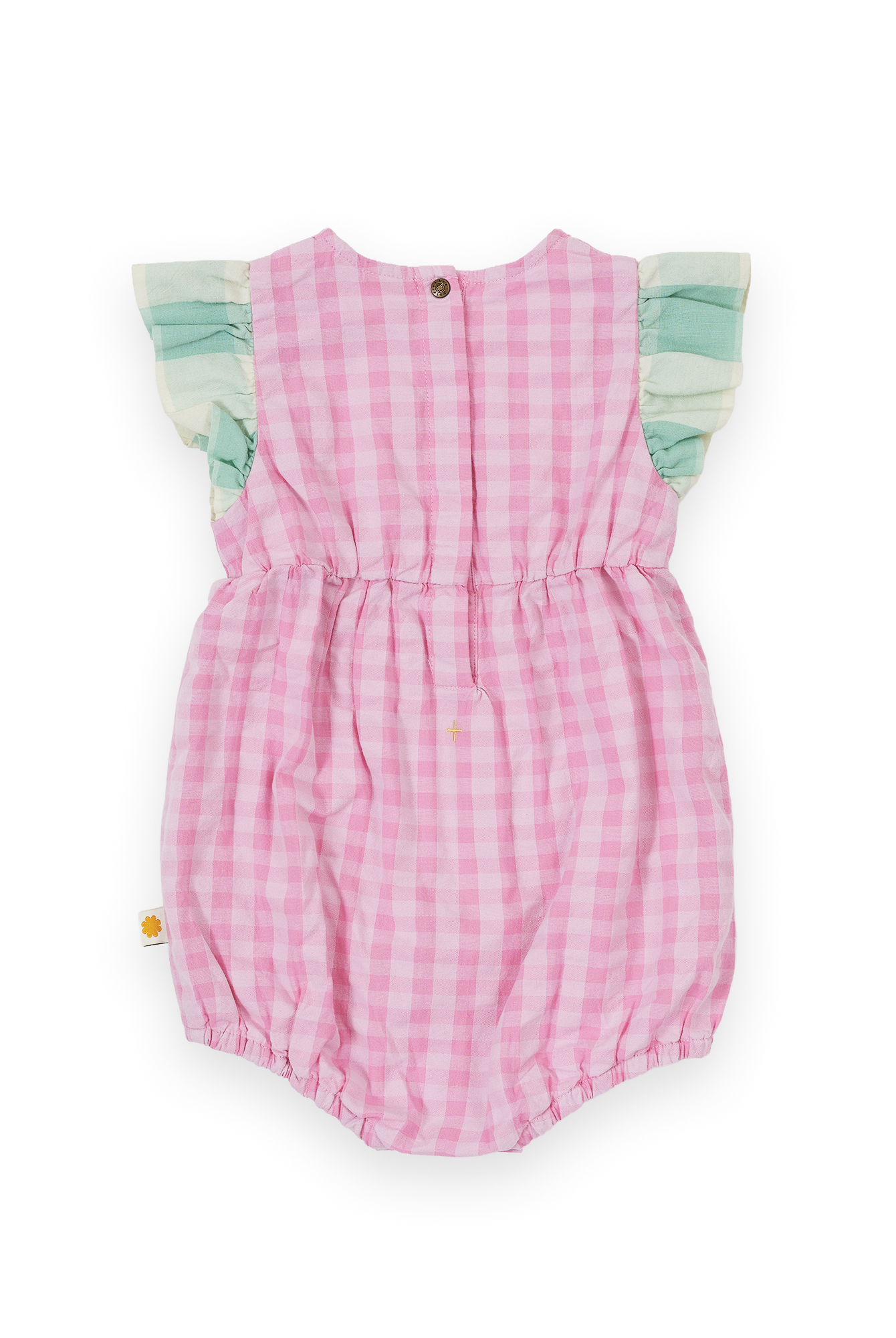 Goldie & Ace - Gingham Lani Romper Goldie + Ace