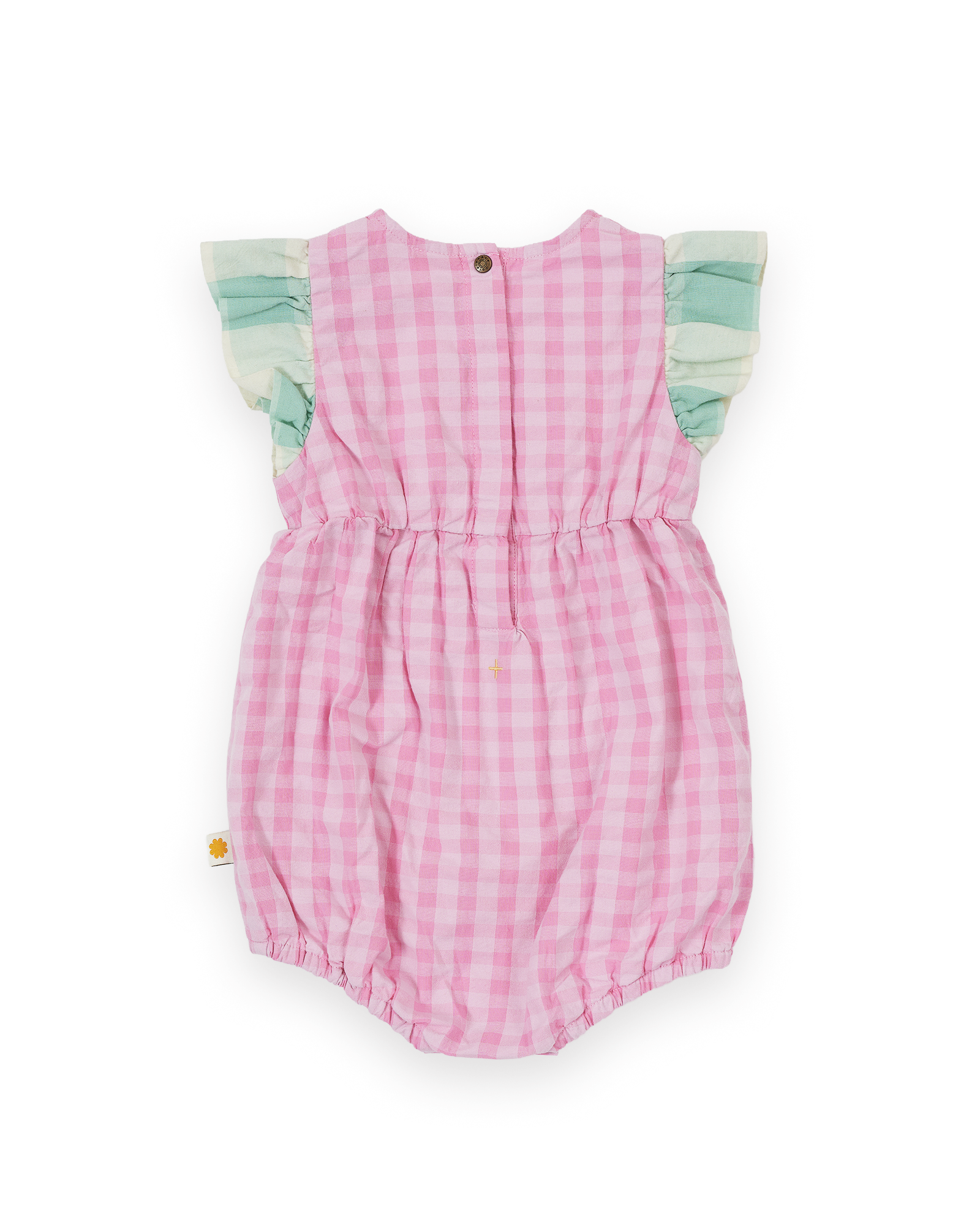 Goldie & Ace - Gingham Lani Romper Goldie + Ace