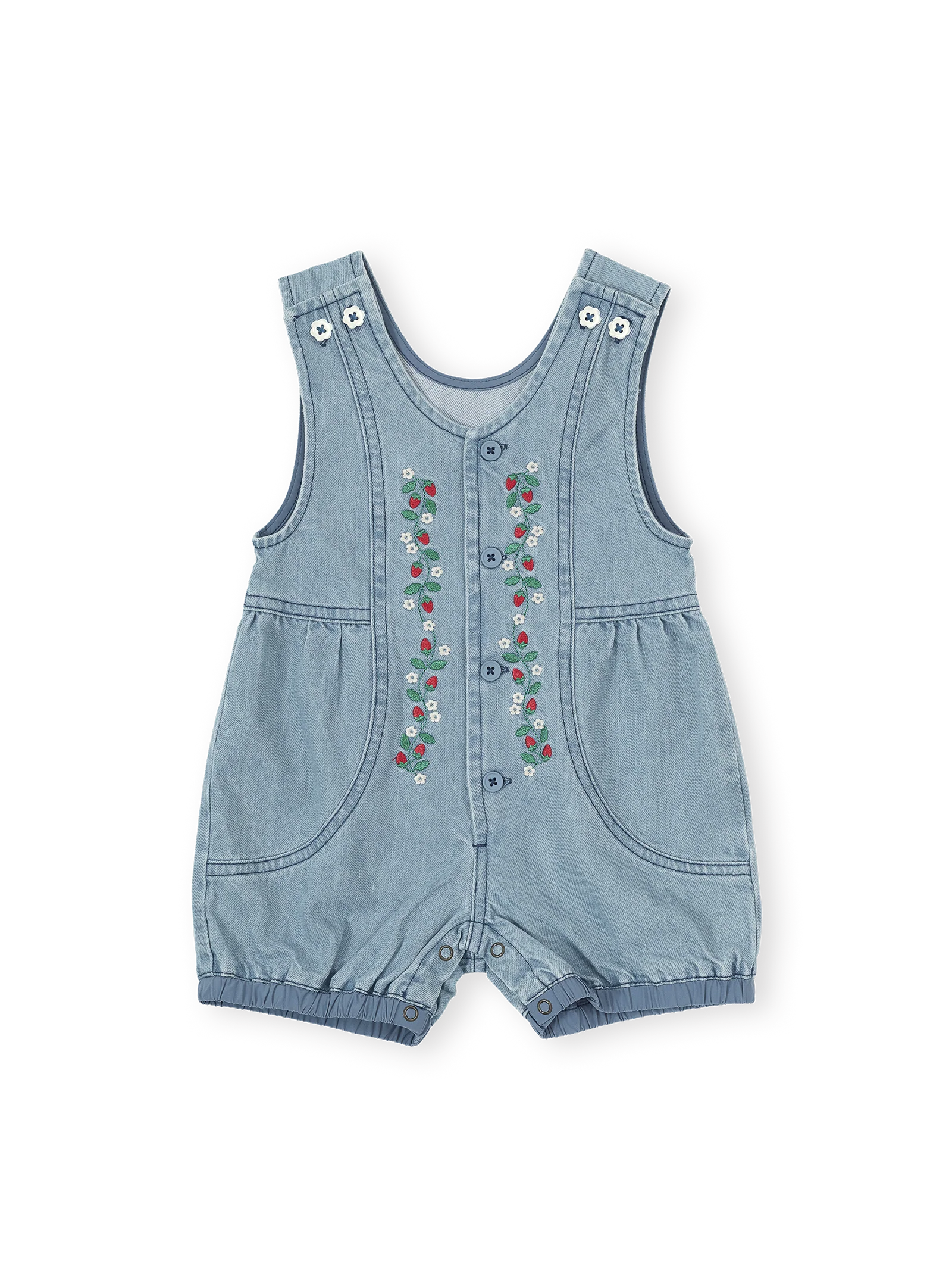 Goldie & Ace - Wild Strawberry Nina Romper Goldie + Ace