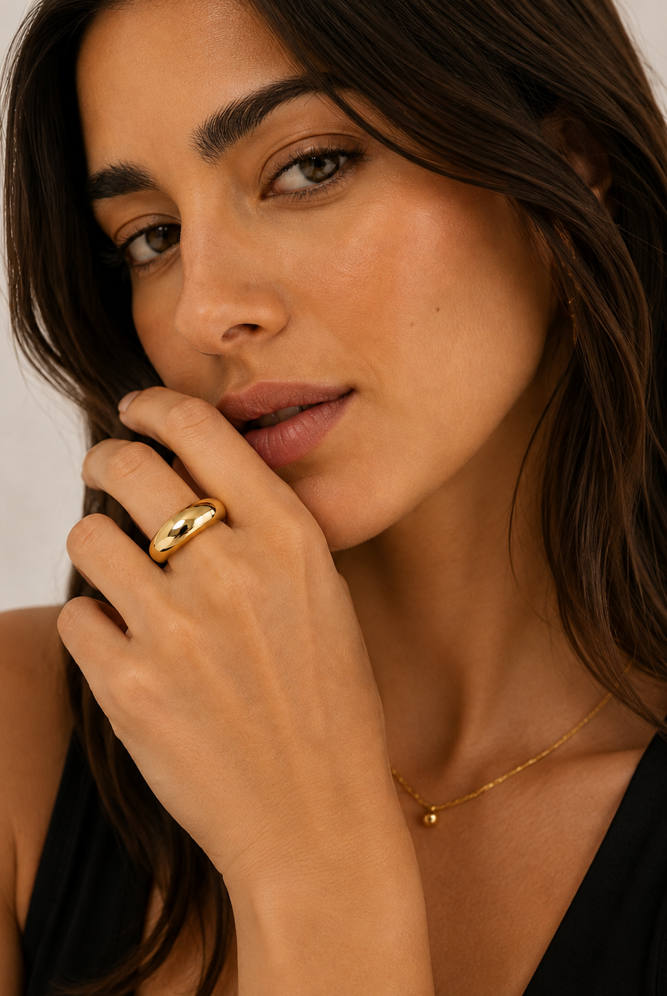 Everyday Classic 18K Gold Plated Ring Dear Blackbird Boutique