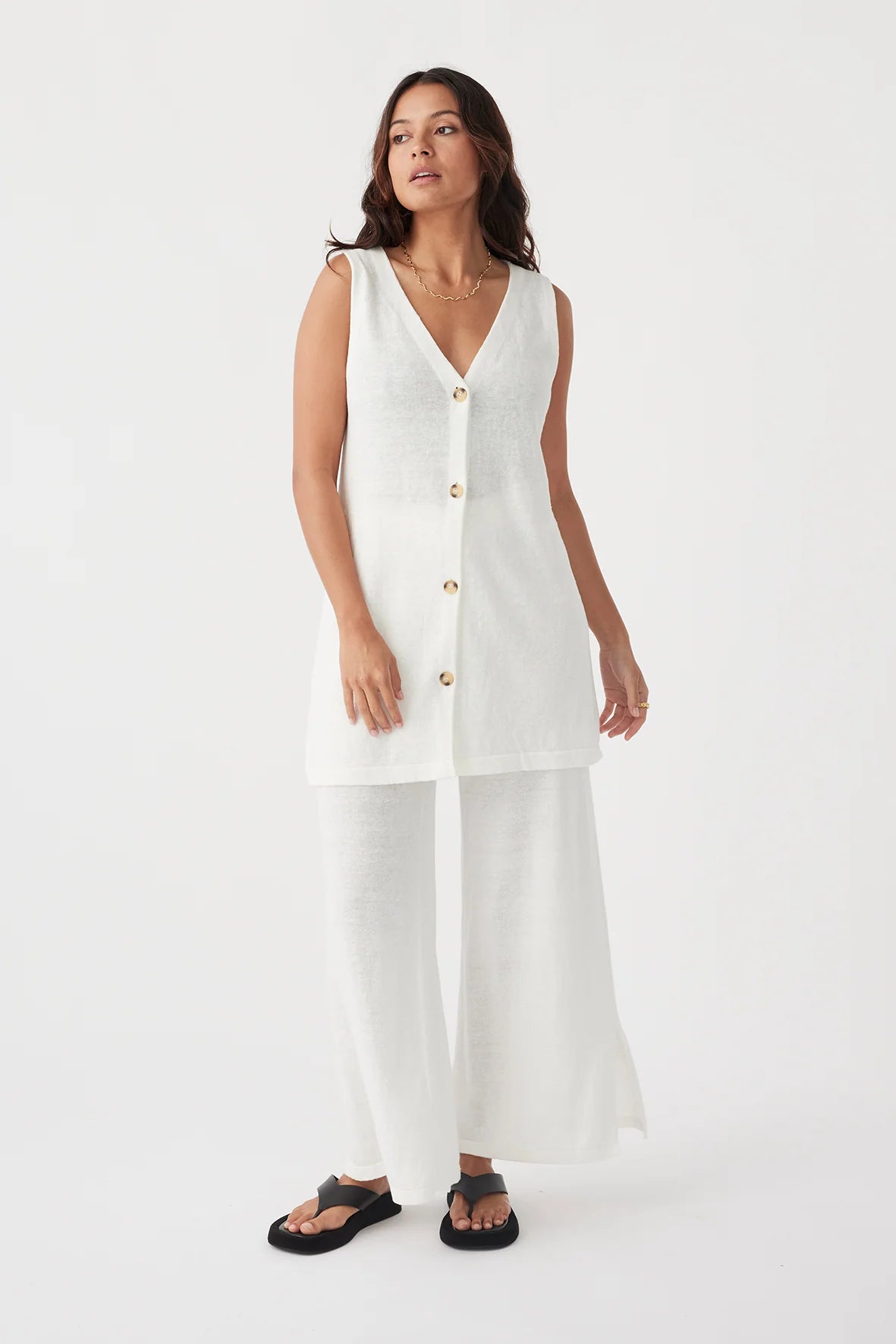Arcaa Julia Mini Dress - Cream Arcaa