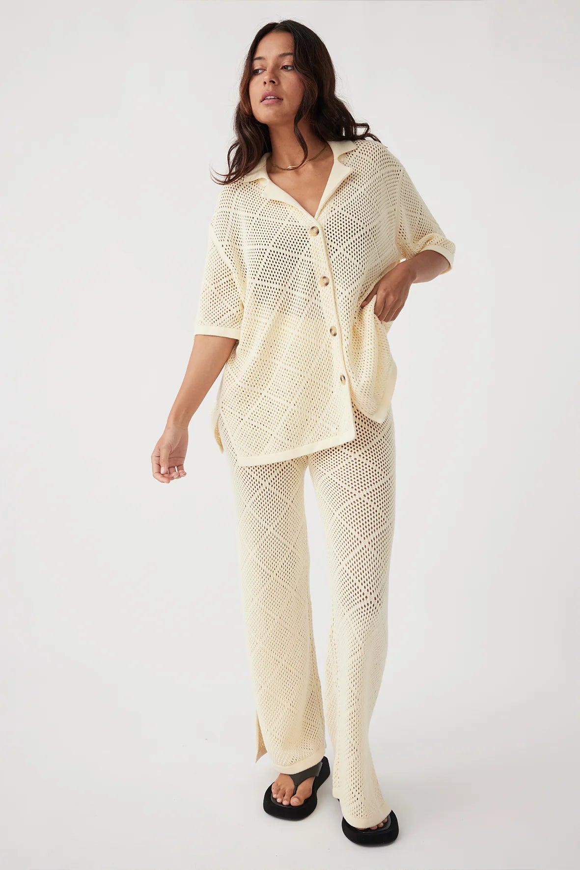 Arcaa Ezra Shirt - Butter Arcaa