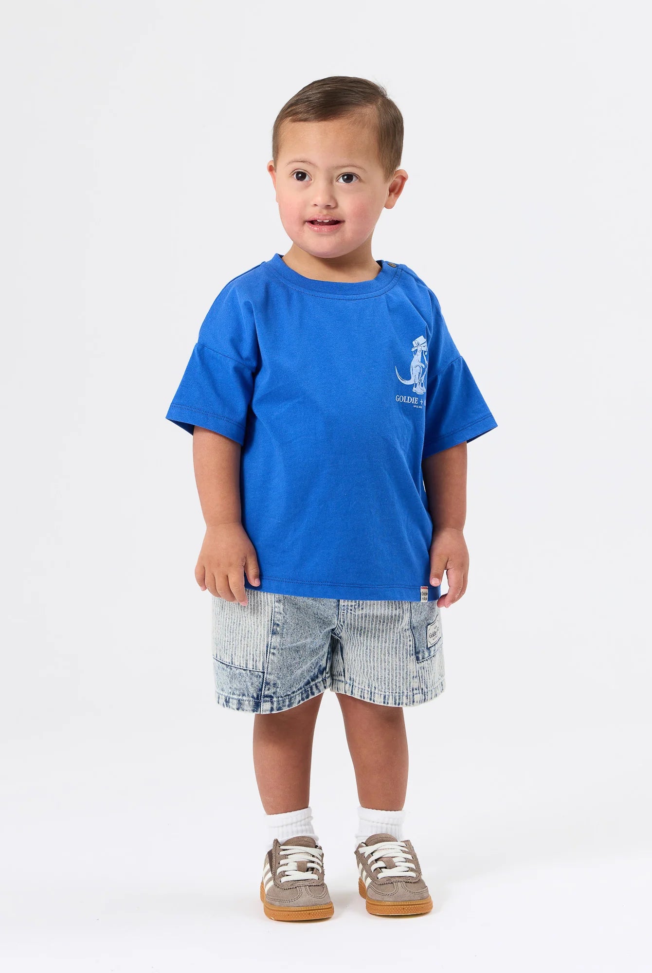 Goldie & Ace - Pin Stripe Noah Pocket Shorts Goldie + Ace
