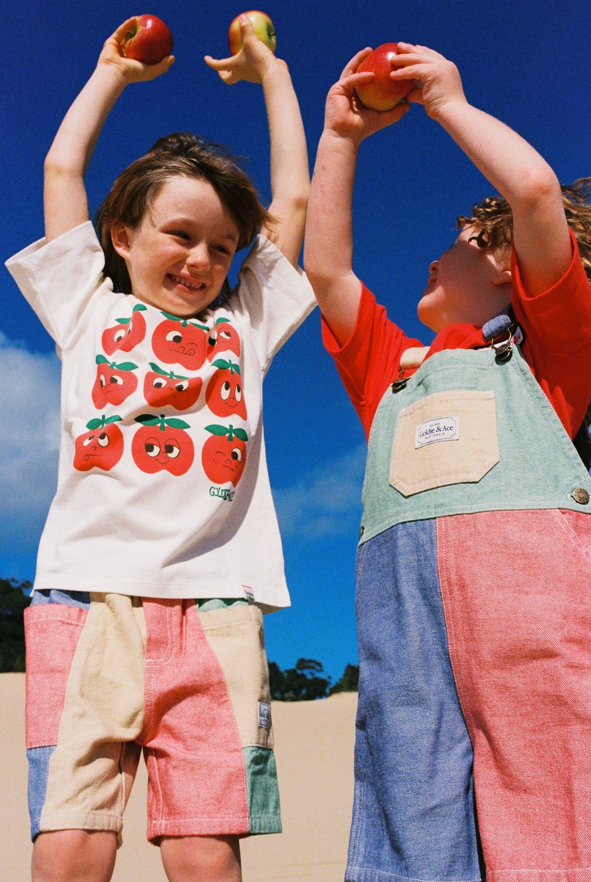 Goldie + Ace - Patchwork Noah Pocket Shorts Dear Blackbird Boutique