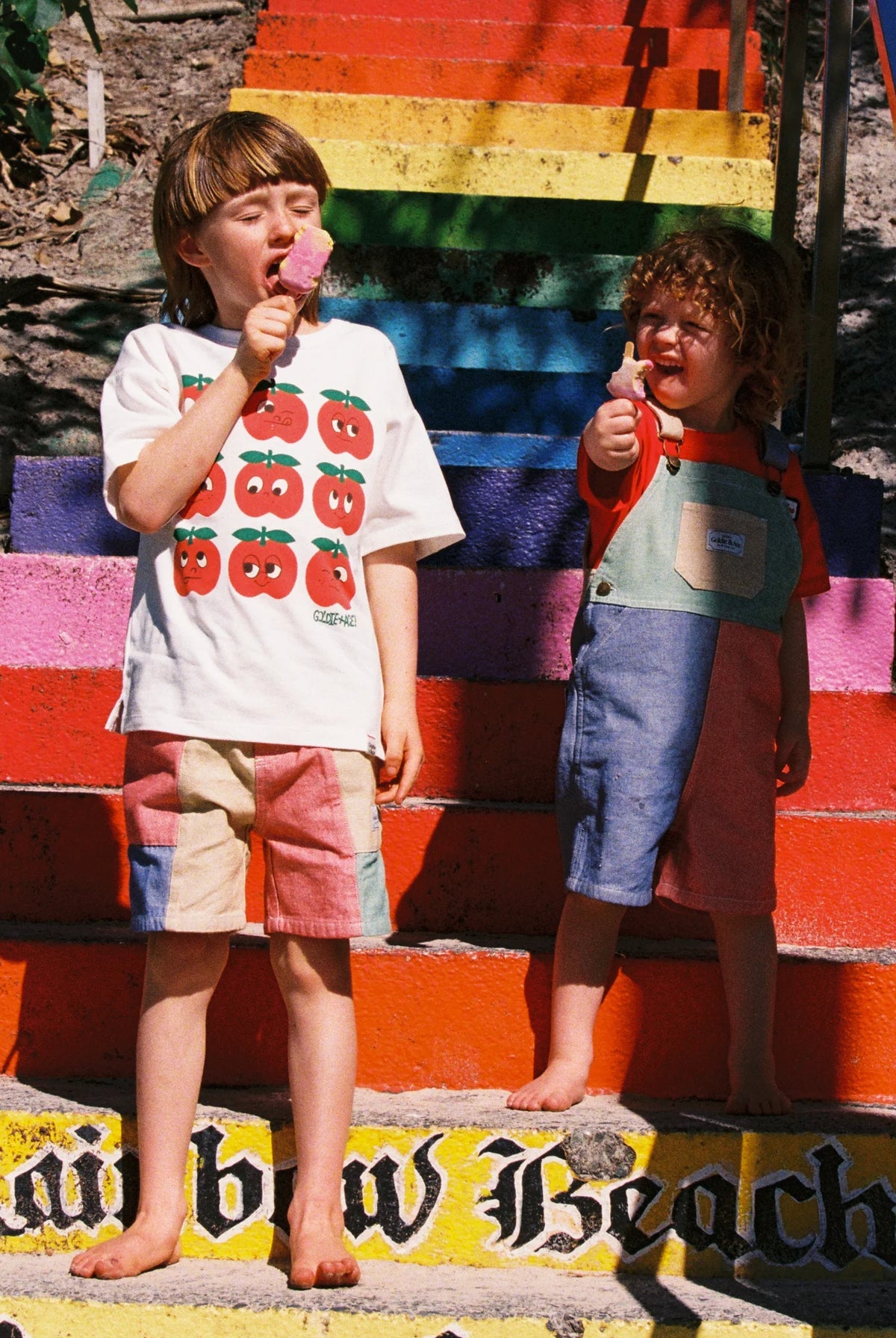 Goldie + Ace - Patchwork Noah Pocket Shorts Dear Blackbird Boutique