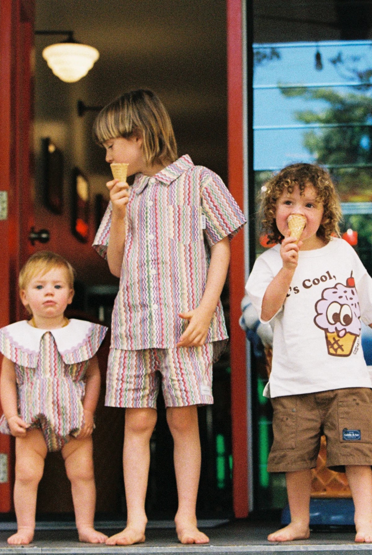 Goldie + Ace - Carpenter Short (Brown) Goldie + Ace