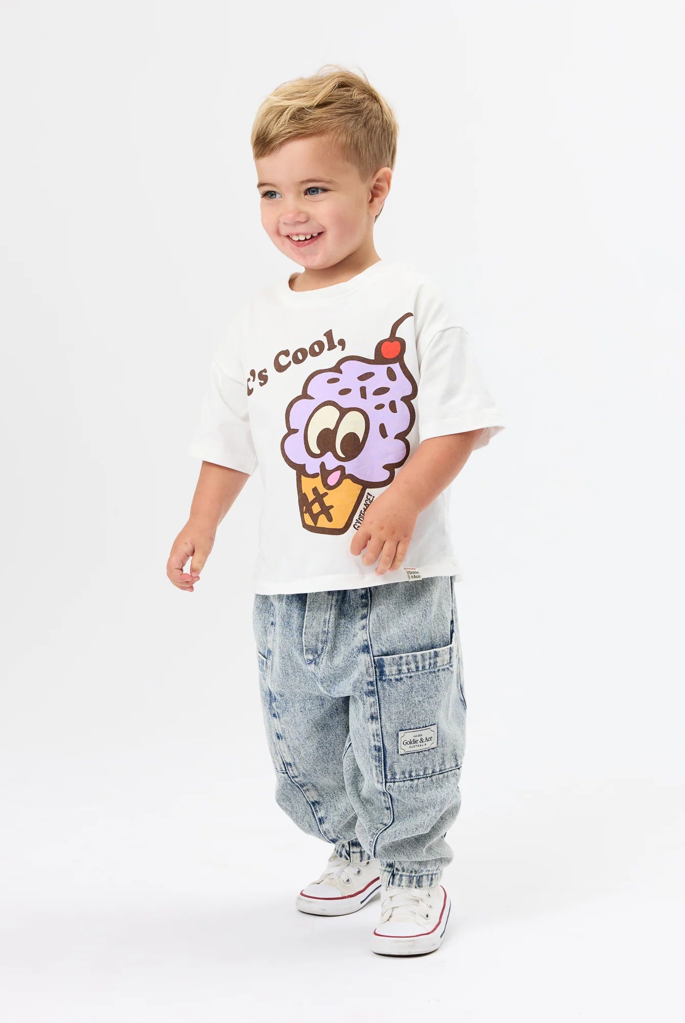 Goldie + Ace - It's Cool, I'm Chill T-Shirt Goldie + Ace