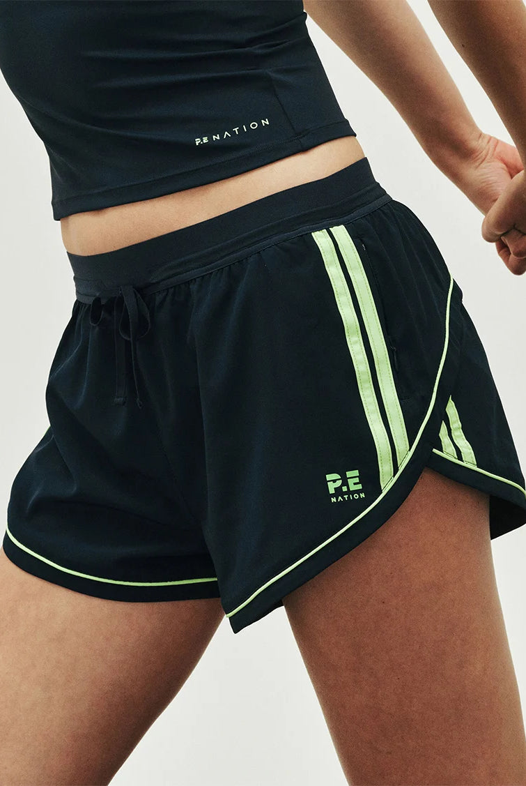 P.E Nation - Linear Short (Dark Navy) P.E Nation
