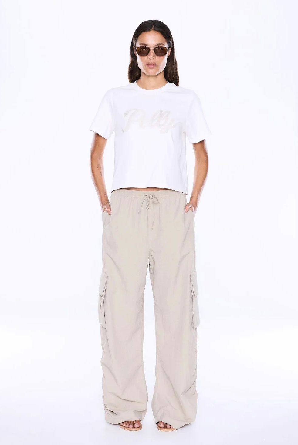 Ena Pelly - Rue Cargo Pant (Sand) Ena Pelly