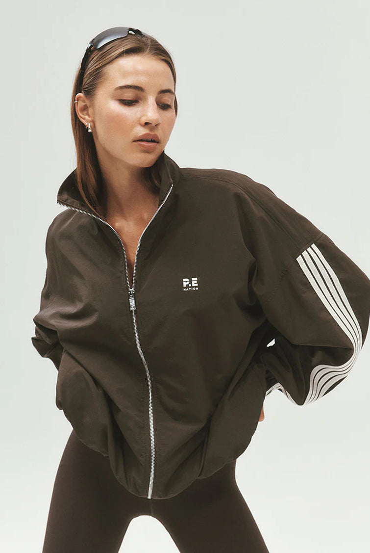 P.E Nation - Radius Jacket (Coffee) P.E Nation