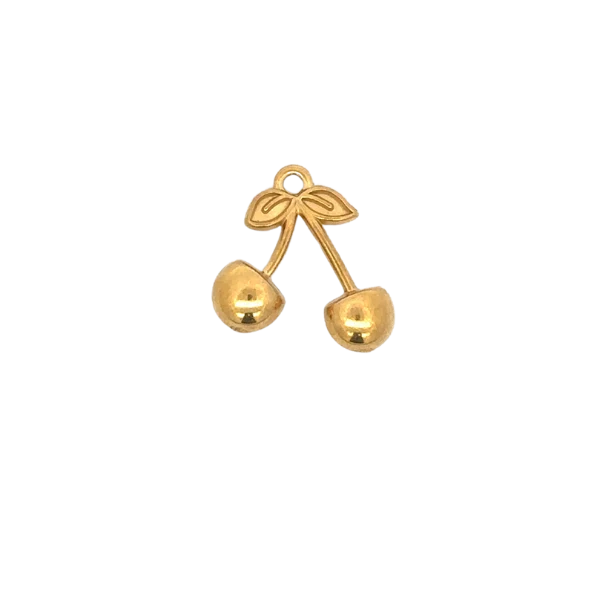 By Barny - Cherries Charm (Gold) By Barny