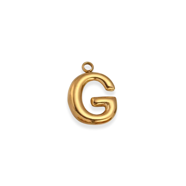 Bubble Letters (Gold) Dear Blackbird Boutique