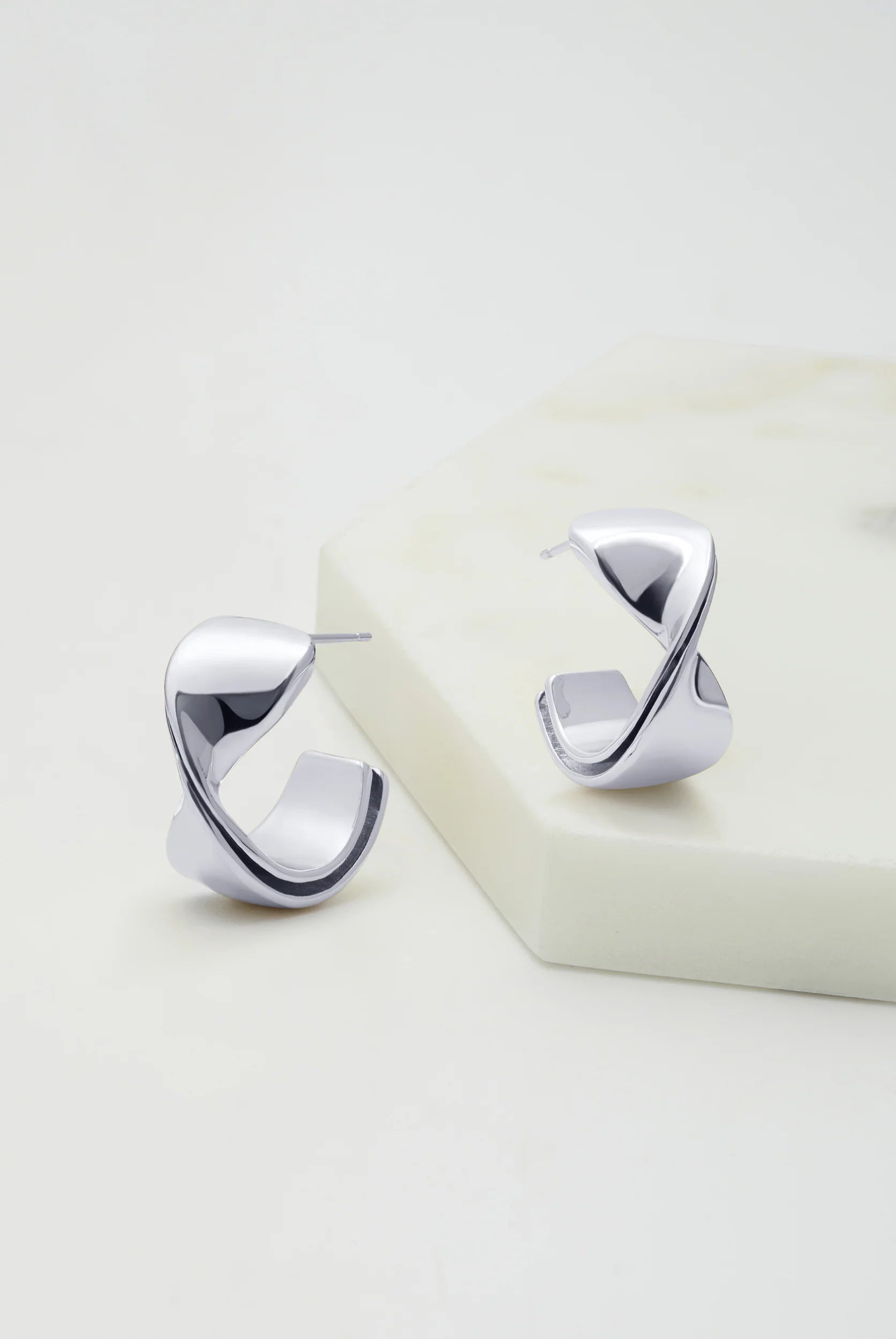 Zafino Marnie Hoop - Silver Zafino