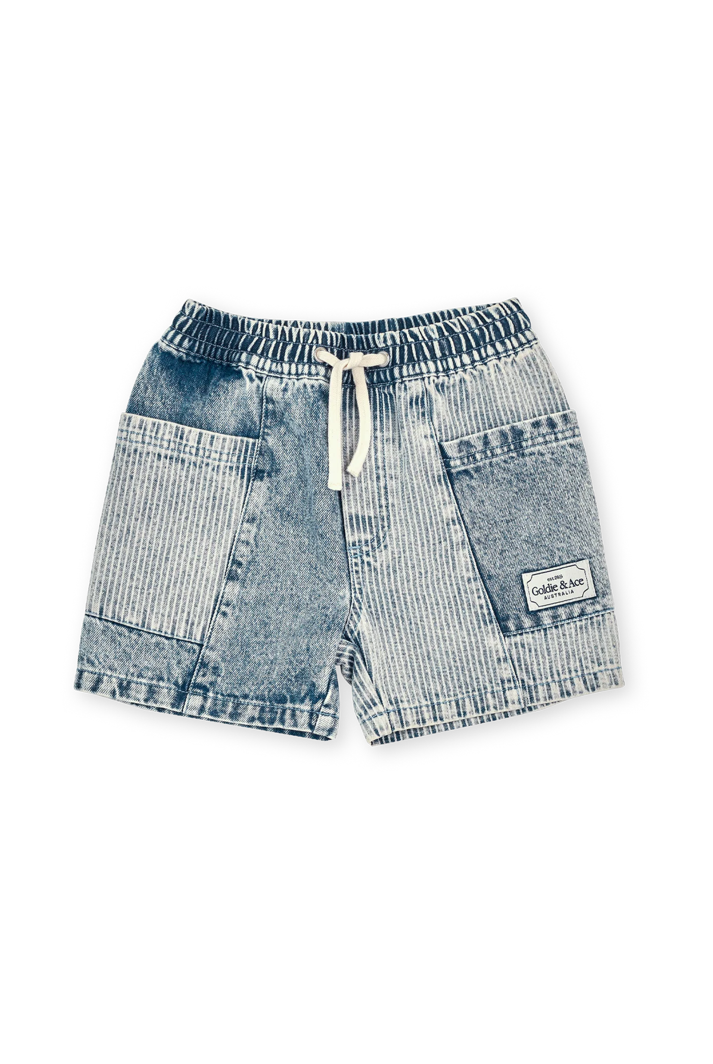 Goldie & Ace - Pin Stripe Noah Pocket Shorts Goldie + Ace