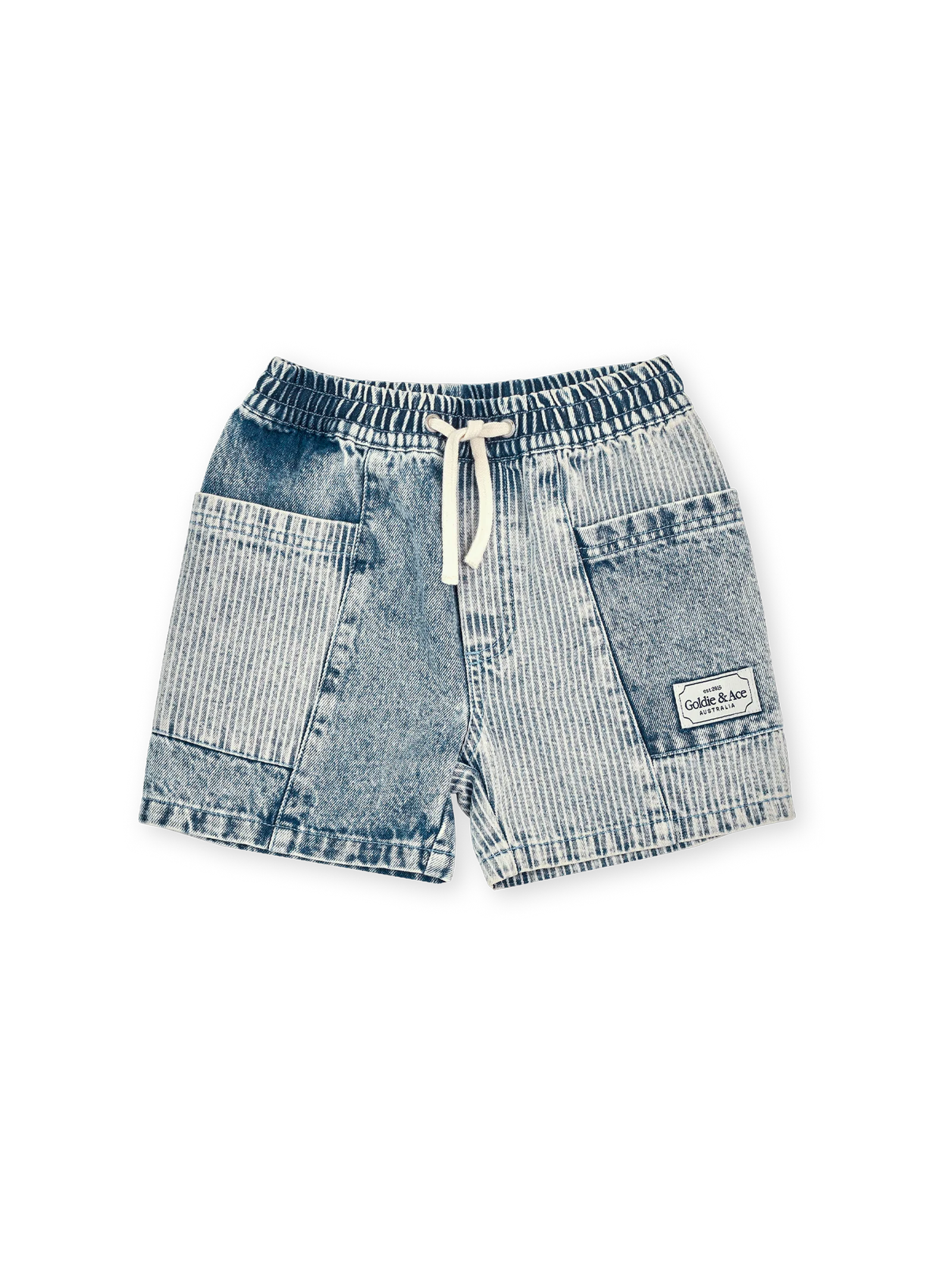 Goldie & Ace - Pin Stripe Noah Pocket Shorts Goldie + Ace