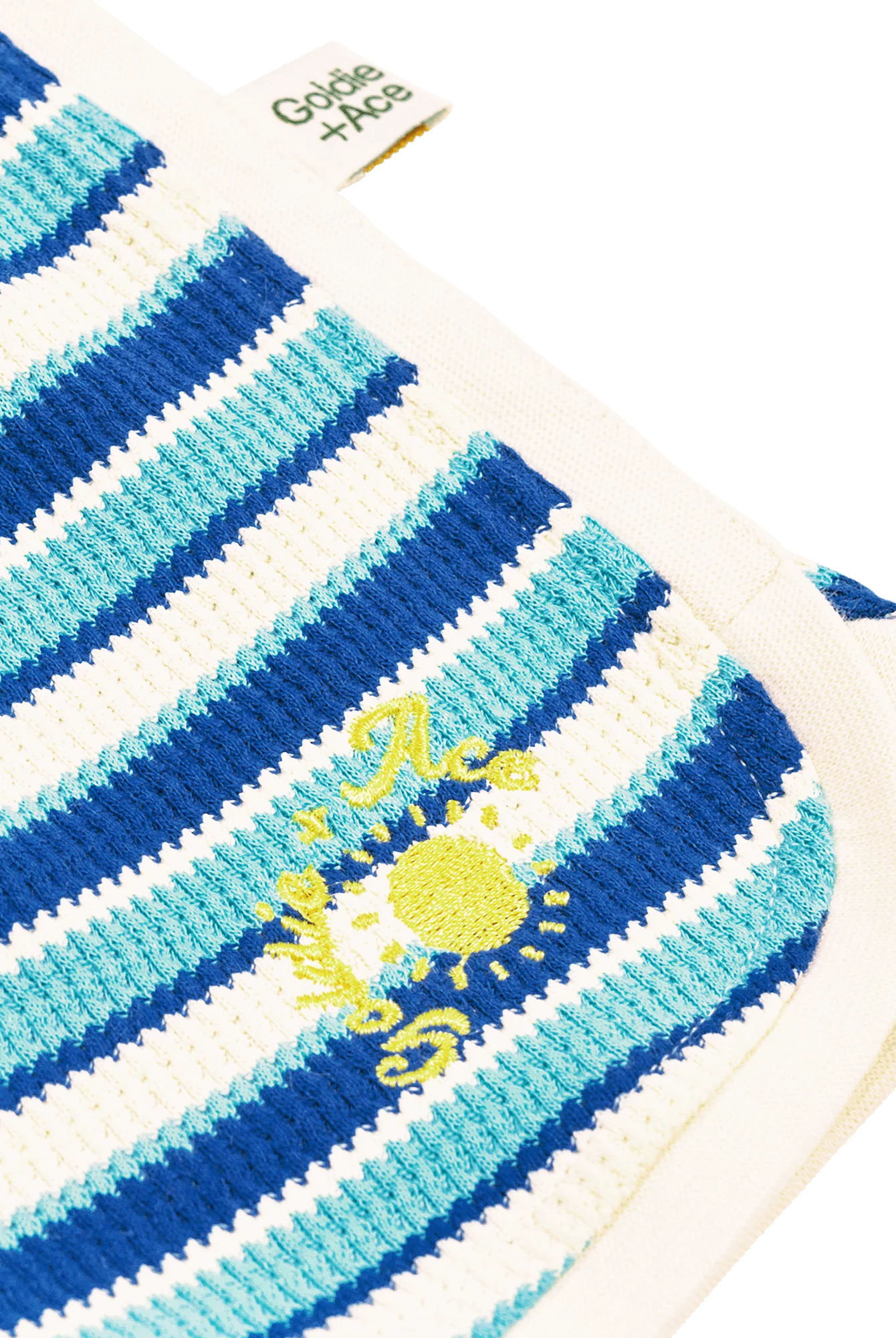 Goldie + Ace - Waffle Shorts (Blue) Goldie + Ace