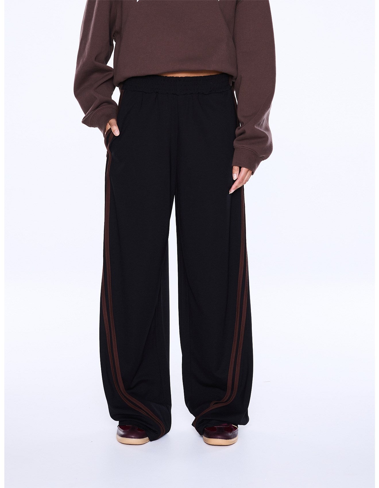 Ena Pelly - Valentine Stripe (Black/Brown) Ena Pelly