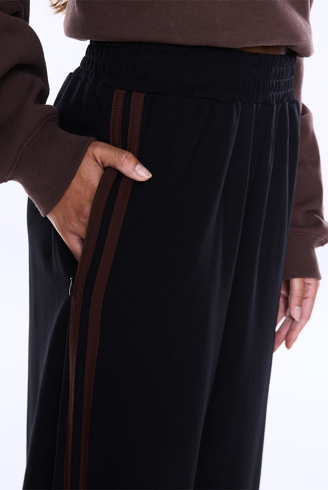 Ena Pelly - Valentine Stripe (Black/Brown) Ena Pelly