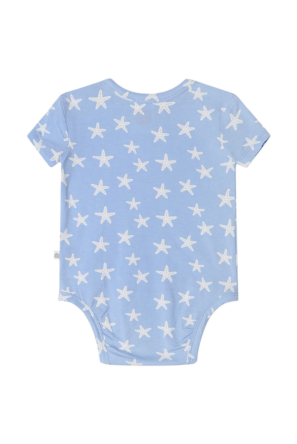 KYND Baby - Comfy Short Sleeve Bodysuit (Star Fish Blue) KYND Baby