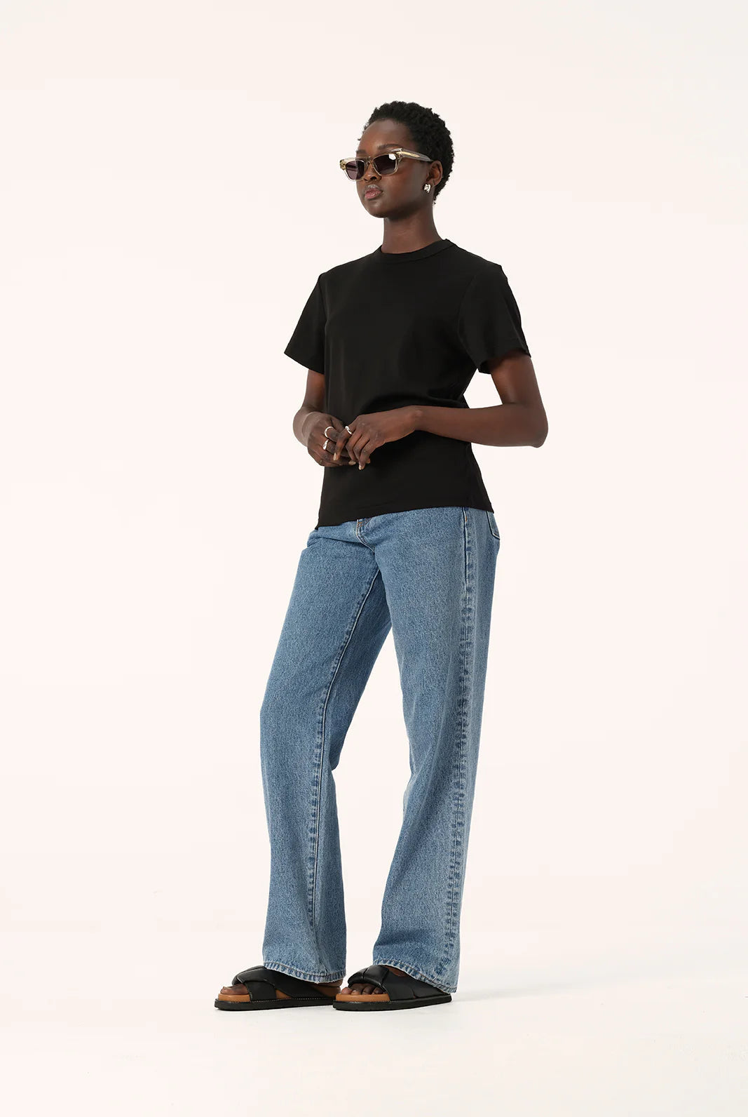 Elka Collective Zoe Tee - Black Elka Collective