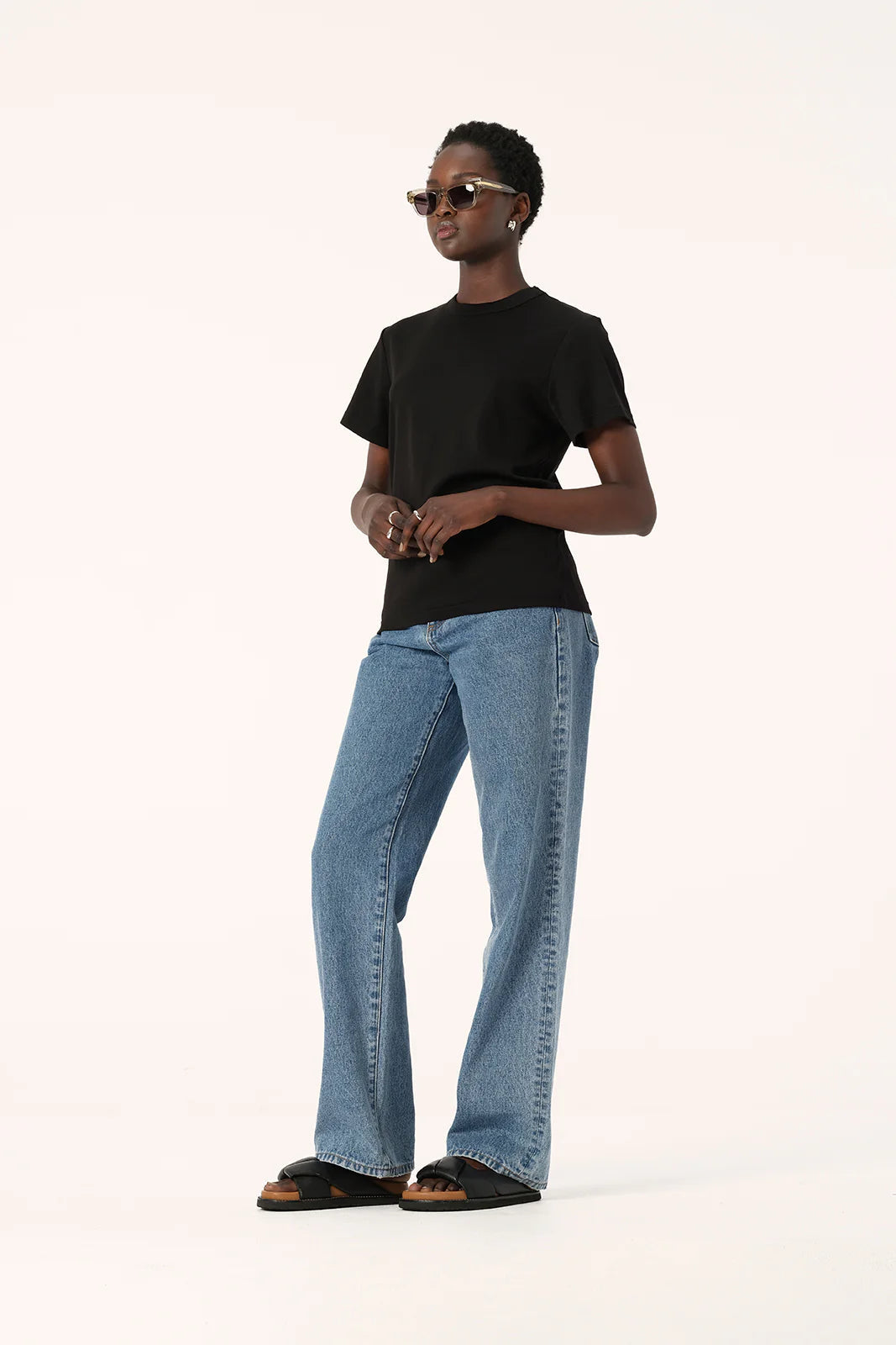Elka Collective Zoe Tee - Black Elka Collective