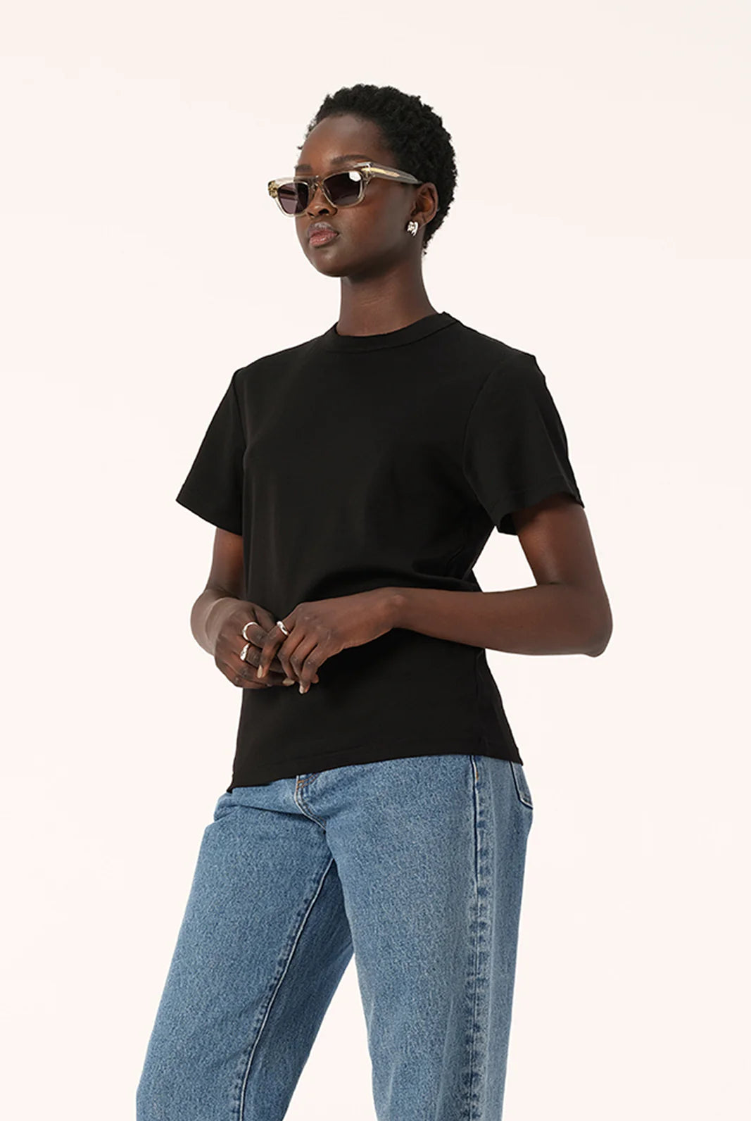 Elka Collective Zoe Tee - Black Elka Collective
