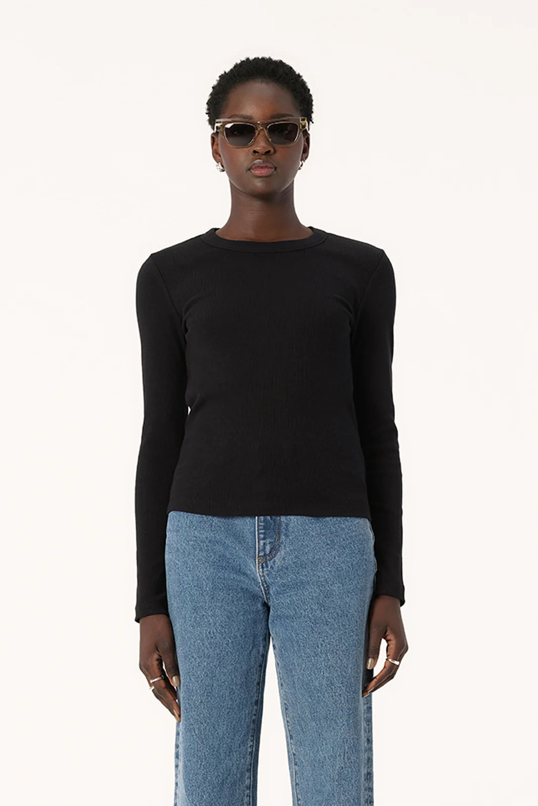 Elka Collective - Nola Long Sleeve Top (Black) Elka Collective