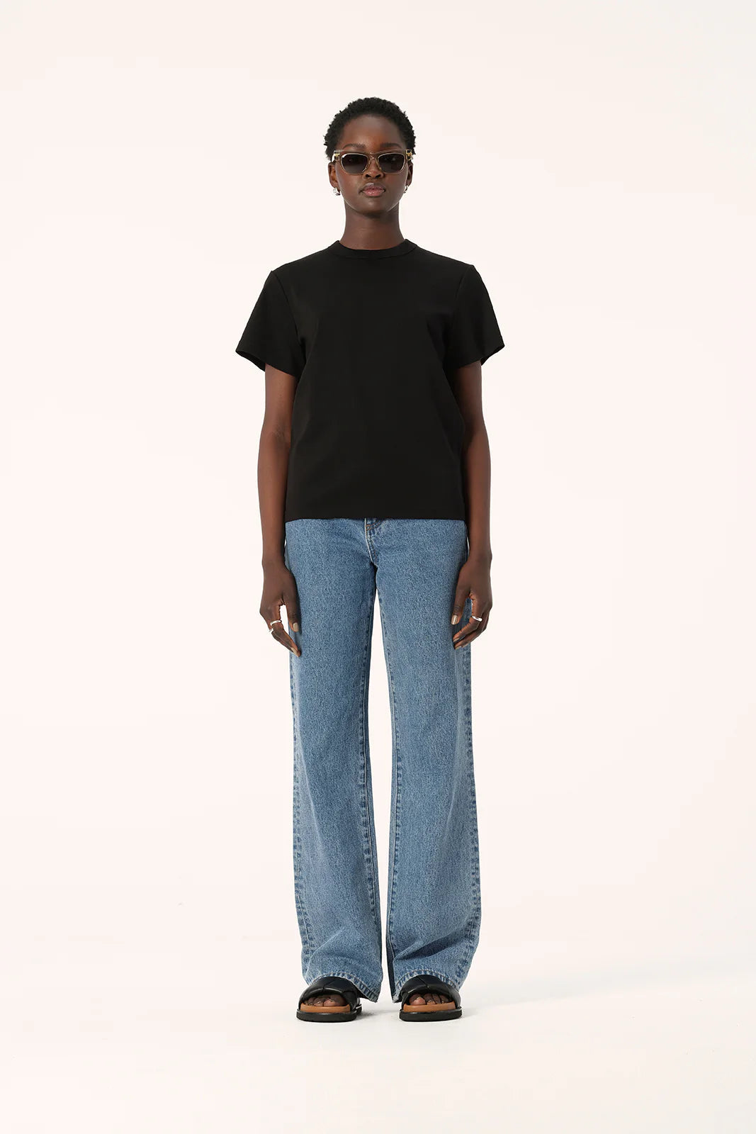 Elka Collective Zoe Tee - Black Elka Collective