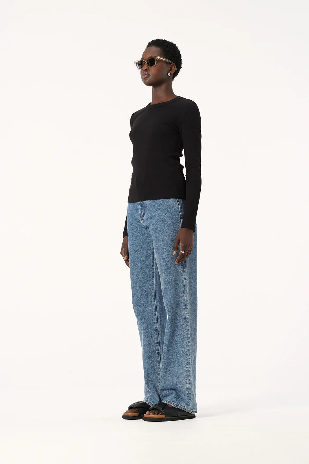 Elka Collective - Nola Long Sleeve Top (Black) Elka Collective