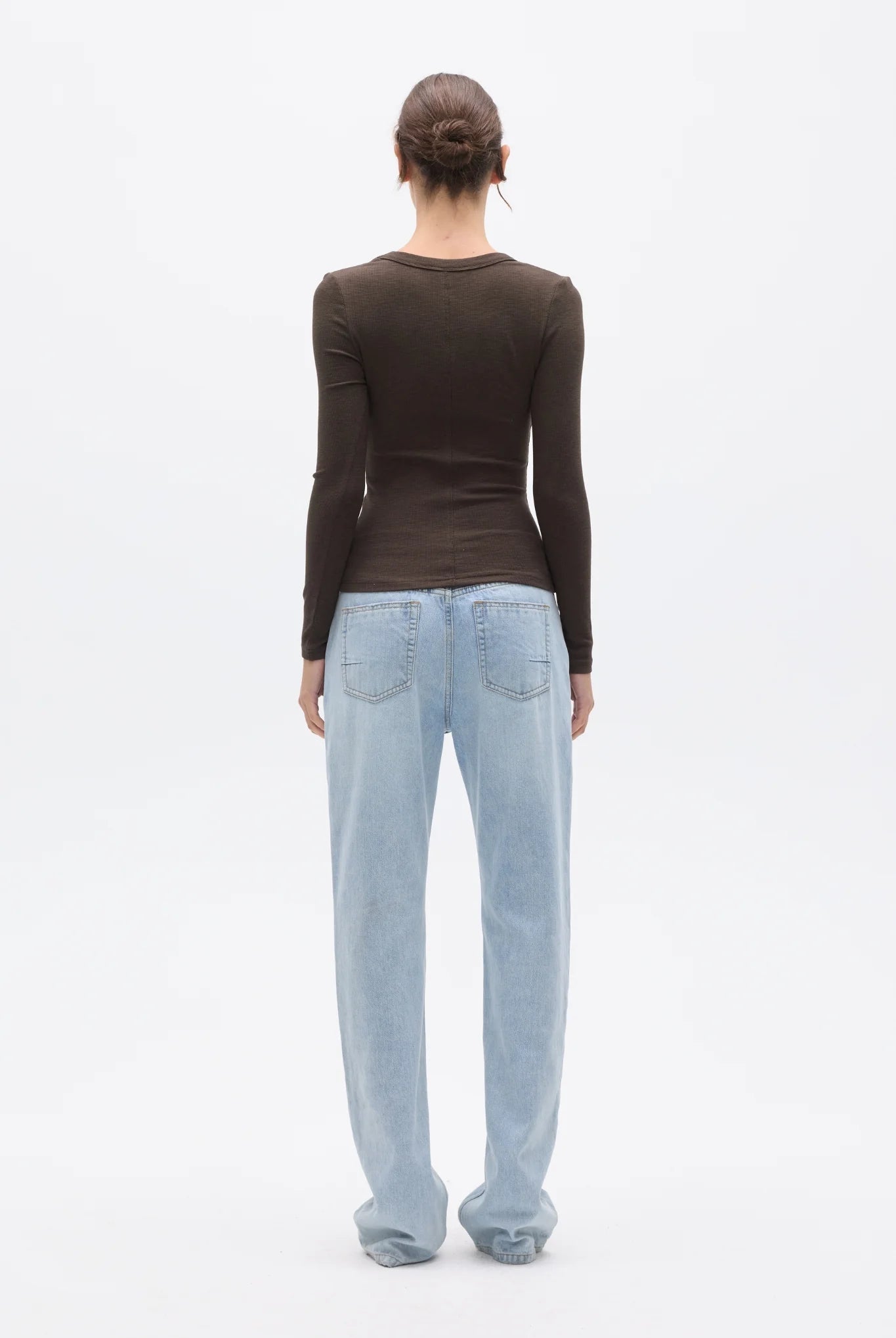 Bayse - Grace Long Sleeve (Espresso) Bayse