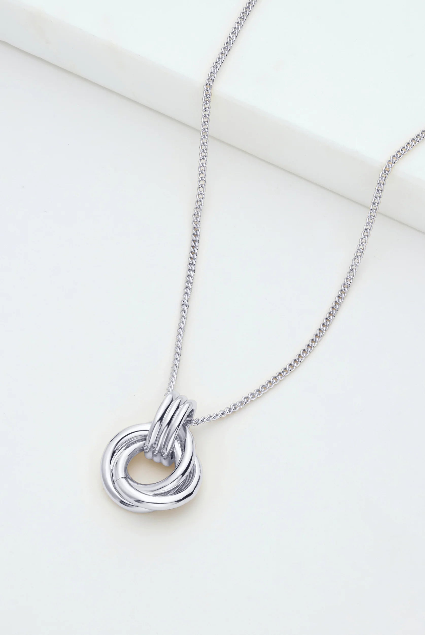 Zafino Poppy Necklace - Silver Zafino