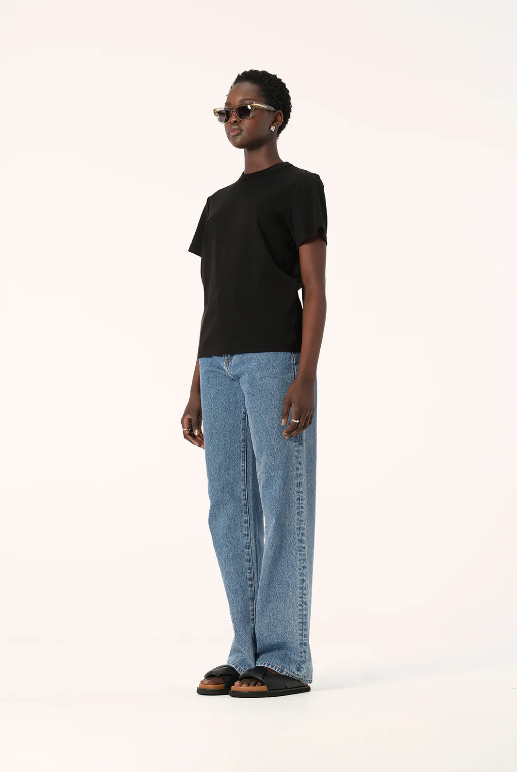Elka Collective Zoe Tee - Black Elka Collective