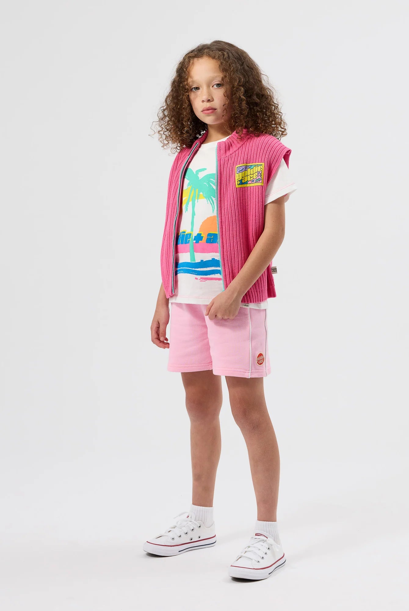 Goldie +Ace - Palm Sunset T-Shirt Goldie + Ace