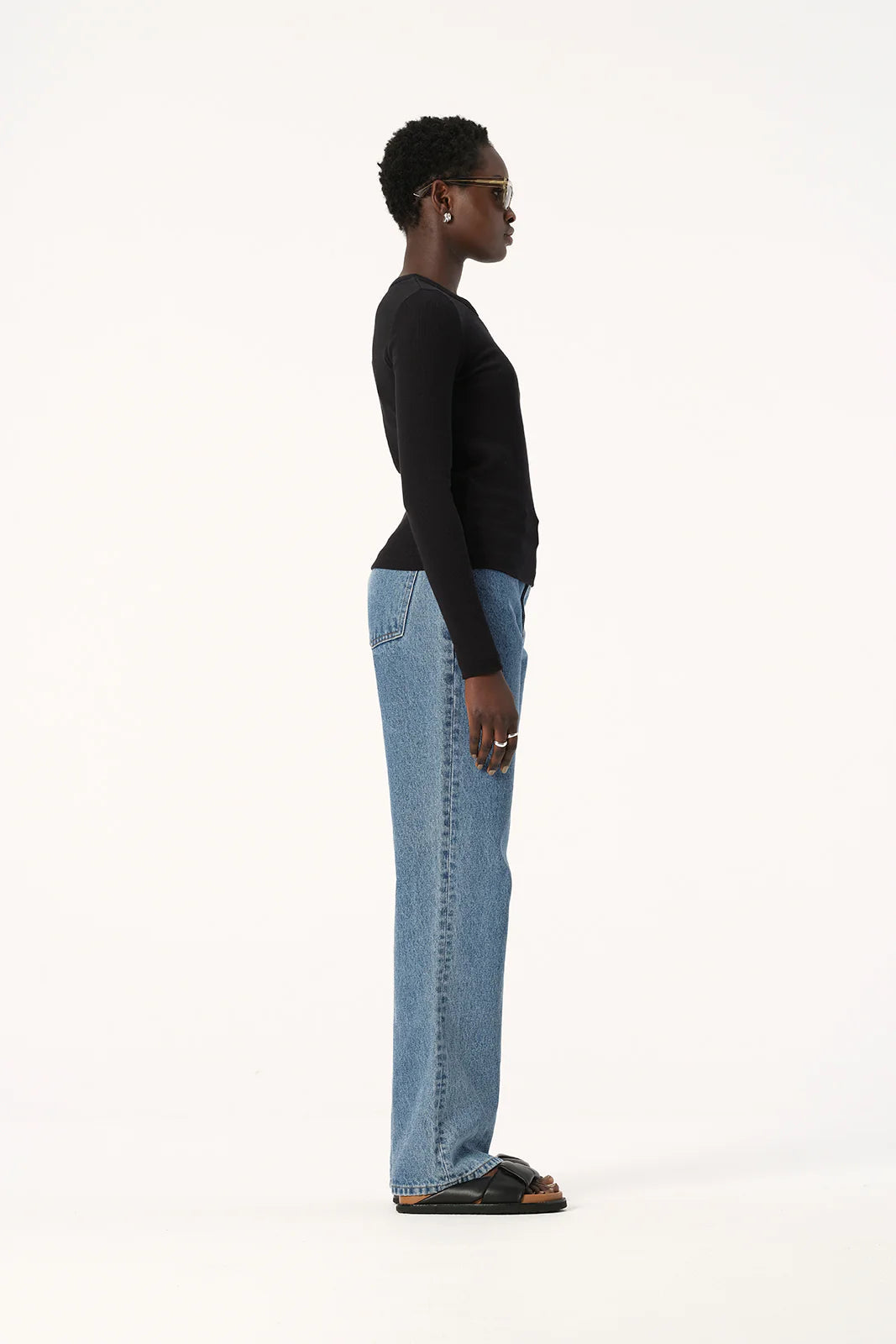 Elka Collective - Nola Long Sleeve Top (Black) Elka Collective