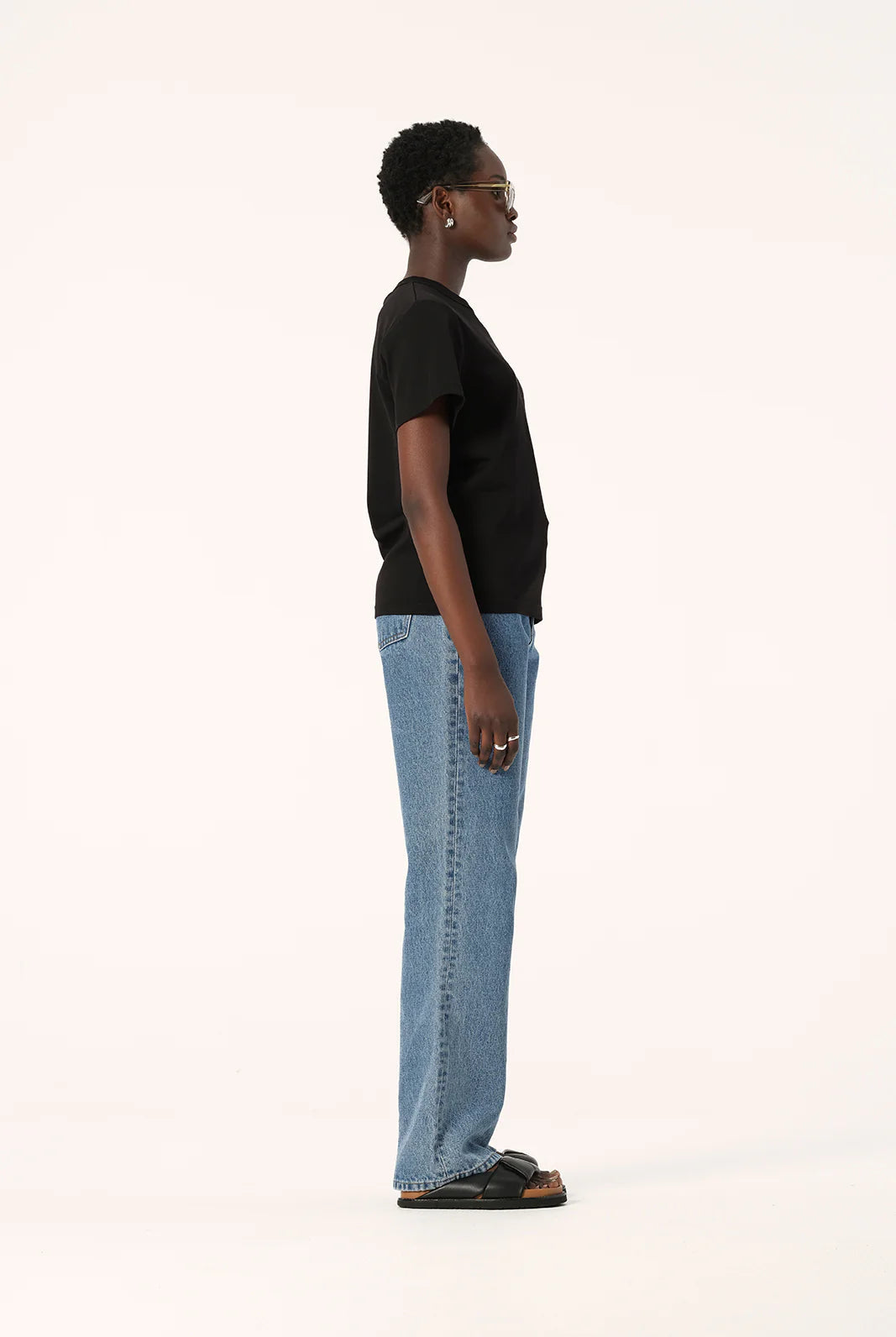 Elka Collective Zoe Tee - Black Elka Collective