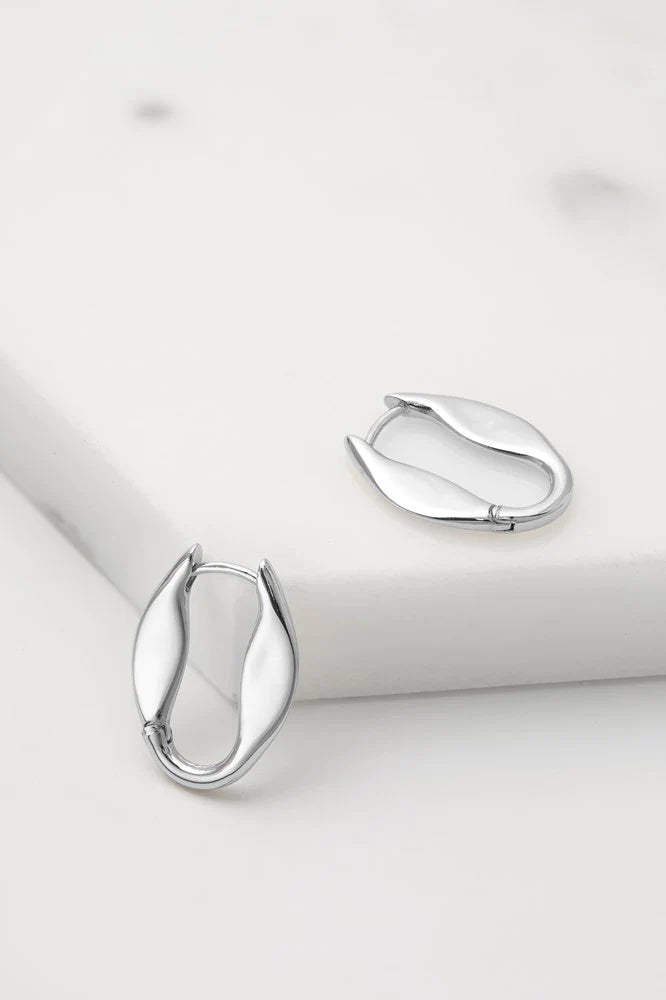 Zafino Rose Earring - Silver Zafino