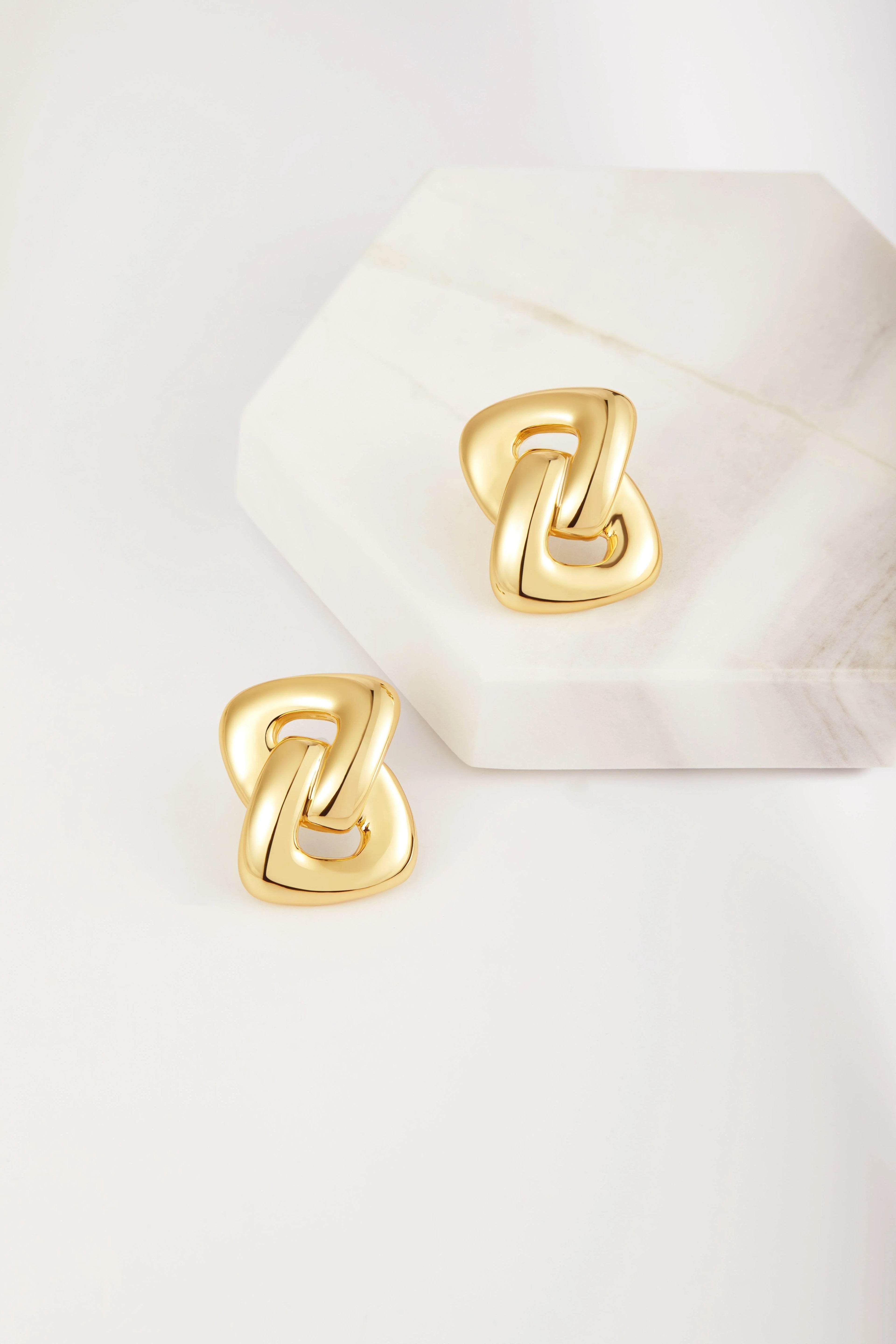 Zafino Diana Earring - Gold Zafino
