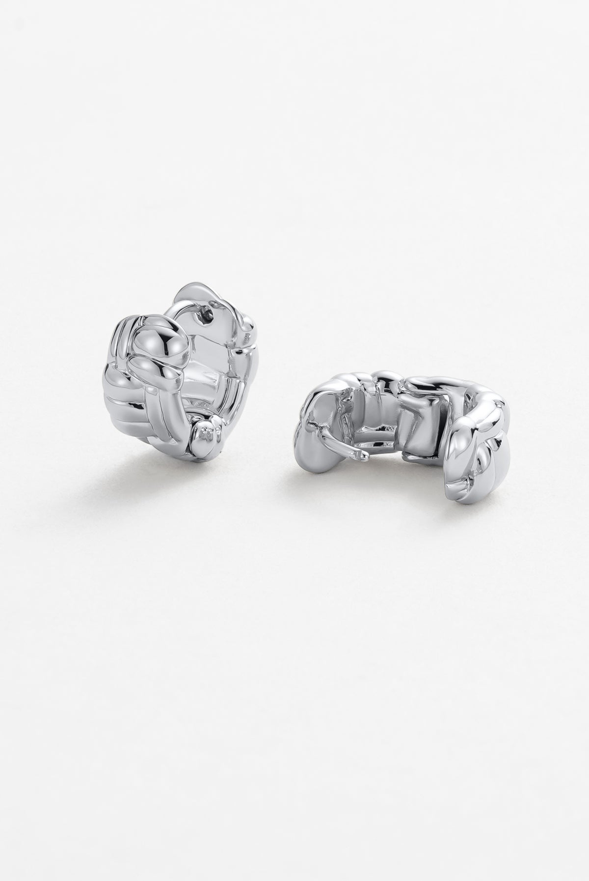 Zafino - Brielle Huggie (Silver) Zafino