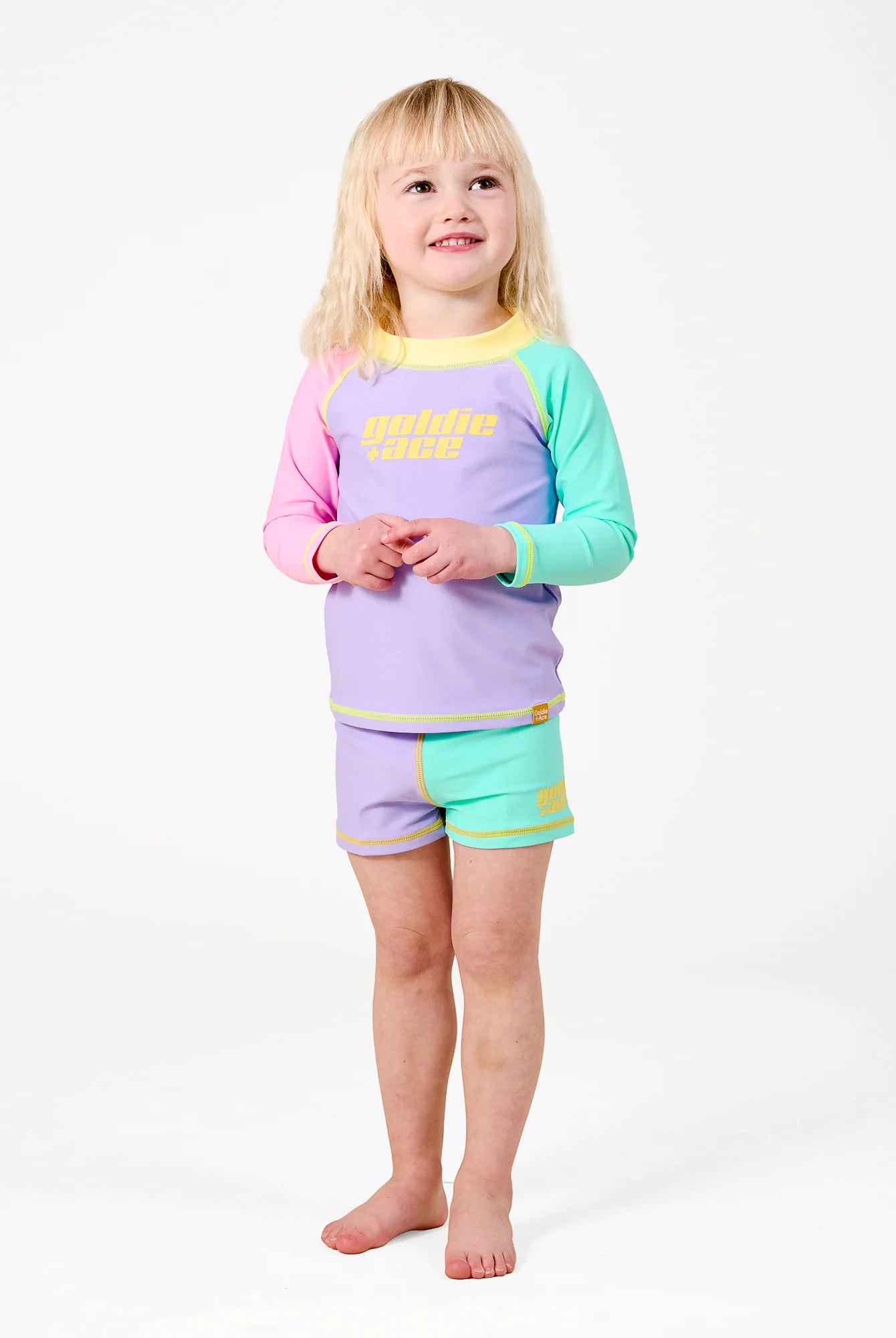 Goldie + Ace - Splice Beach Swim Shorties Goldie + Ace