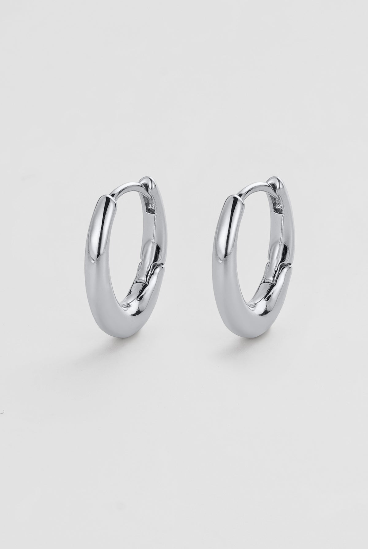 Zafino - Pia Hoop Small (Silver) Zafino