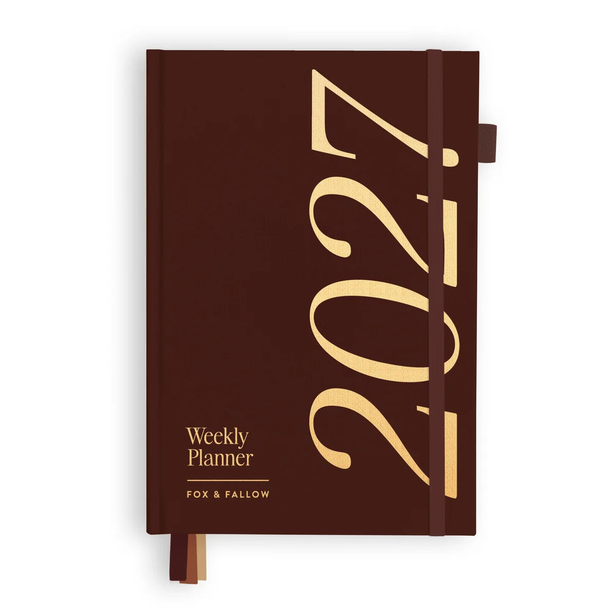 Fox & Fallow - 2027 A5 Vertical Planner (Chocolate) Fox & Fallow