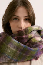 Vacanza Fluffy Scarf Dear Blackbird Boutique